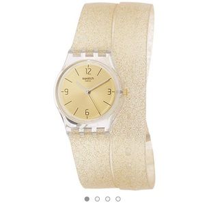😍Swatch Goldendescent 2 double-wrap band